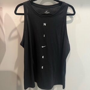 Black Nike Muscle Tank